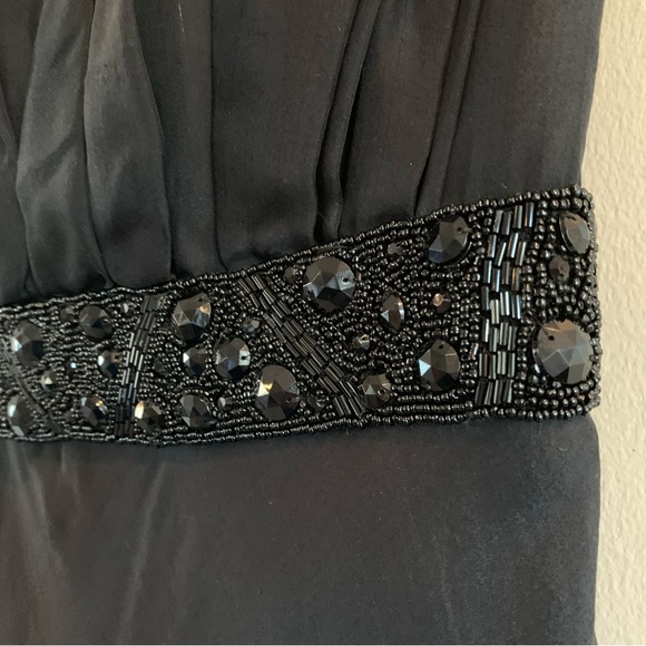 A.B.S. Collection by Allen Schwartz | Black Silk Evening Gown - Picture 11 of 16